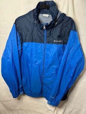 Columbia Men's Glennaker Lake Packable Rain Jacket Blue Navy
